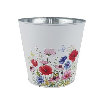 Květináč plechový K4688/3 - D16.5×H15 cm B:12 cm{% if product.brand.name %} – {% endif %}