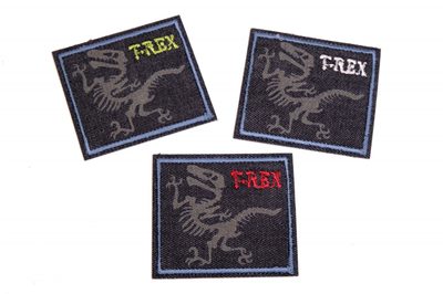 Aplikace nažehlovací 3092 Trex čtverec vel.5,5x5cm{% if product.brand.name %} – Galanterka{% endif %}