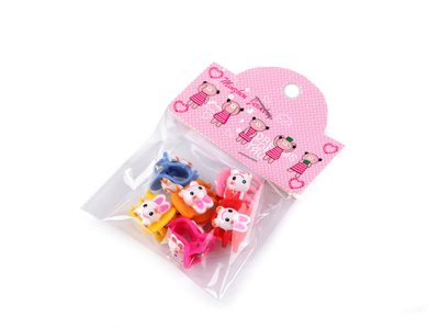 Skřipec do vlasů zajíček, květinky{% if product.brand.name %} – Stoklasa{% endif %}