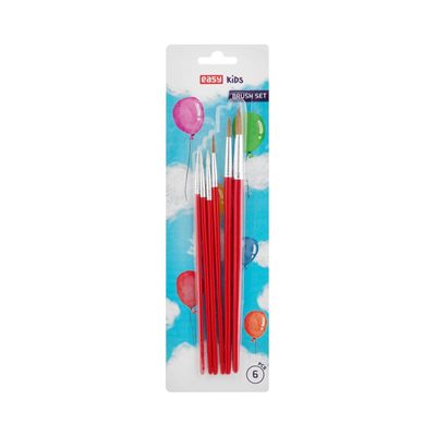 Sada štětců 6 ks kulaté{% if product.brand.name %} – Easy{% endif %}