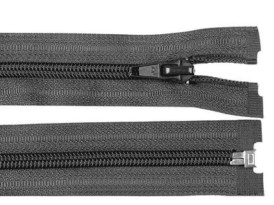 Spirálový zip šíře 5 mm délka 75 cm (bundový) POL{% if variant.name %} – 312 šedá tmavá{% endif %}