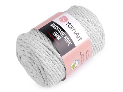 Macrame Rope 5 mm Pletací příze 500 g{% if product.brand.name %} – YarnArt{% endif %}