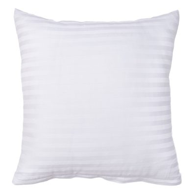 Povlečení atlas grádl bílý proužek 1 cm 140x200, 70x90 cm – fotka 3