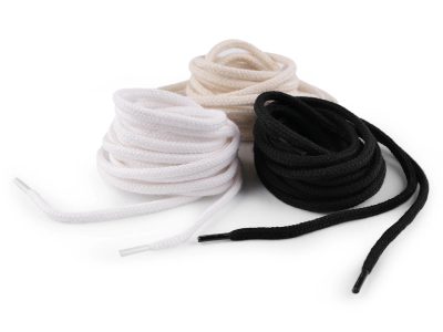 Bavlněné tkaničky do bot, tenisek, mikin délka 120 cm balení 2 kusy{% if product.brand.name %} – Galanterka{% endif %}