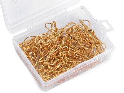 Spínací špendlíky v krabičce délka 22 mm{% if variant.name %} – 2 zlatá{% endif %}