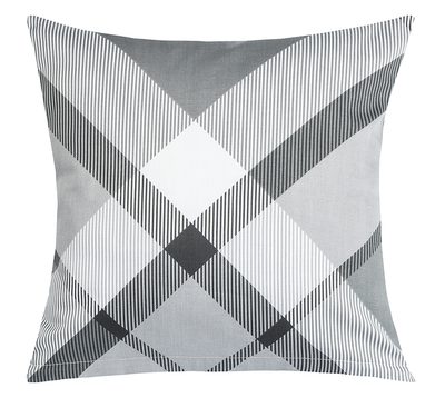 Povláček bavlněný satén Šedá,Bílá 94/958 40x40 cm{% if product.brand.name %} – Bellatex{% endif %}