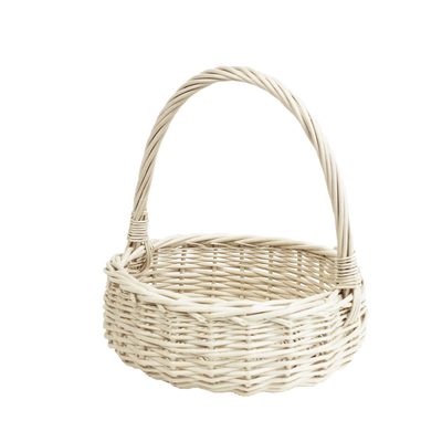 Košík bolerko bílý 0511040-01 - dia 21 x 7,5/25 cm{% if product.brand.name %} – Morex{% endif %}
