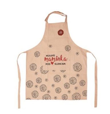 Kuchyňská zástěra NEJLEPŠÍ MAMINKA O0228 - š.70 cm{% if product.brand.name %} – Morex{% endif %}