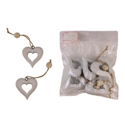 Dekorace srdce, 5ks D4099-01 - 5,8 x 6 x 1.50 cm{% if product.brand.name %} – Morex{% endif %}