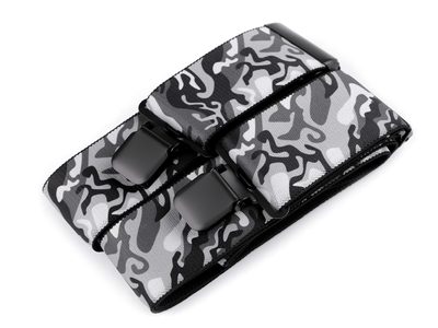 Šle maskáčové široké 5 cm délka 120 cm{% if variant.name %} – 2 (658) šedá{% endif %}