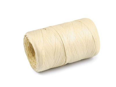 Lýko rafie k pletení tašek - přírodní, šíře 5-8 mm{% if variant.name %} – 3 béžová nejsv.{% endif %}