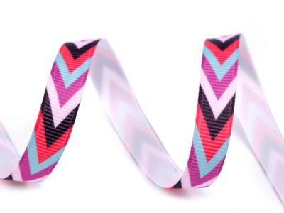 Rypsová stuha / lampas šíře 10 mm návin 5 metrů{% if variant.name %} – 3 multikolor{% endif %}