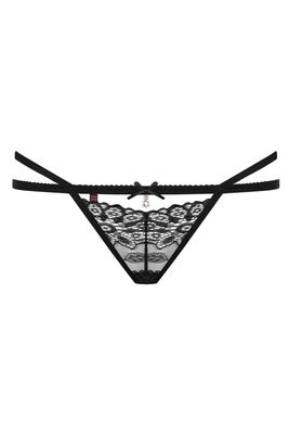 Dámská tanga 838-THO black – fotka 1