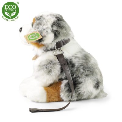 Plyšový pes australský ovčák 27 cm ECO-FRIENDLY – fotka 2