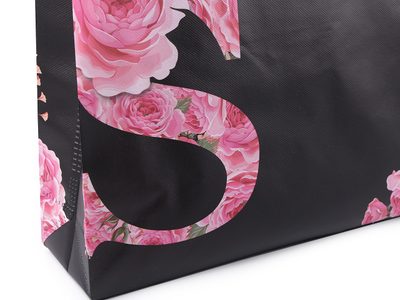 Taška z netkané texilie s květy růže 30x40 cm{% if product.brand.name %} – Stoklasa{% endif %}