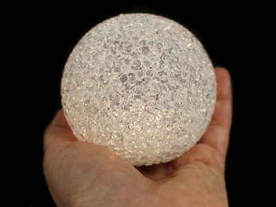 LED svítící koule Ø7,5 cm – fotka 1