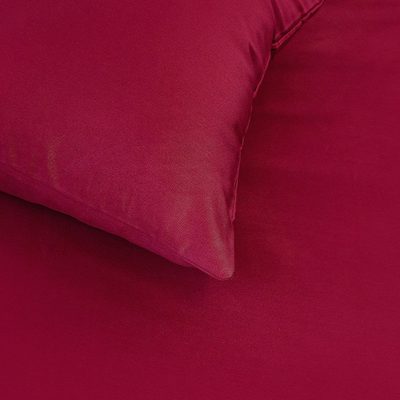 Saténové povlečení LUXURY COLLECTION vínové – fotka 4