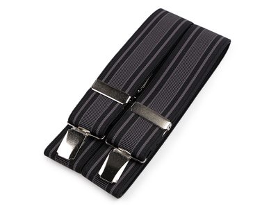 Pánské šle široké 3,5 cm délka 120 cm{% if variant.name %} – 14 černá{% endif %}