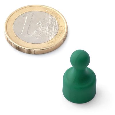 Magnetické figurky M4 zelené, 10 ks, 12 × 20 mm – fotka 1