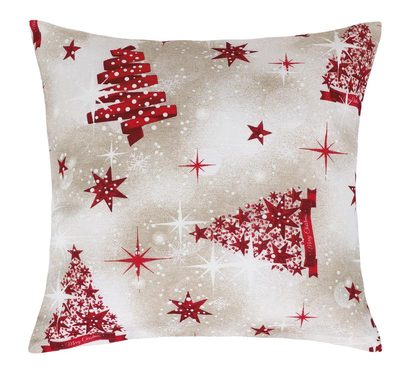 Polštářek VÁNOCE Červená 55/115 45x45 cm{% if product.brand.name %} – Bellatex{% endif %}
