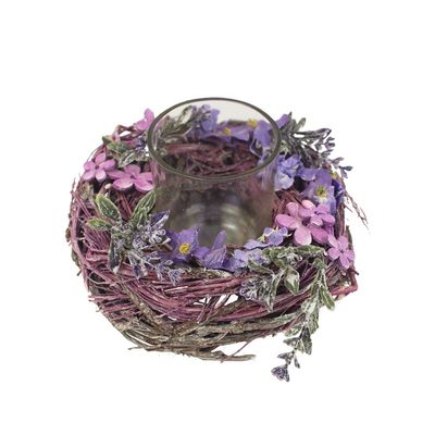 Dekorace na svíčku p0953 - dia 15 x 8,5 cm{% if product.brand.name %} – Morex{% endif %}