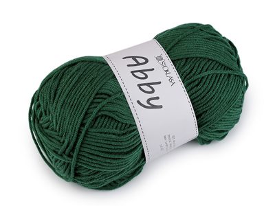 Pletací příze Abby 100 g{% if variant.name %} – 5 (41) zelená tmavá{% endif %}