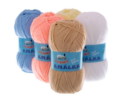 Akrylová příze anti-pilling Amálka 100 g{% if product.brand.name %} – VLNIKA{% endif %}