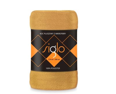 Deka mikroplyš super soft medová Polyester, 220/200 cm{% if product.brand.name %} – Faro{% endif %}