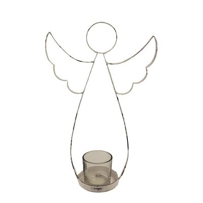 Dekorace na svíčku - anděl K2246/2 - 19 x 7 x 28,5 cm{% if product.brand.name %} – Morex{% endif %}