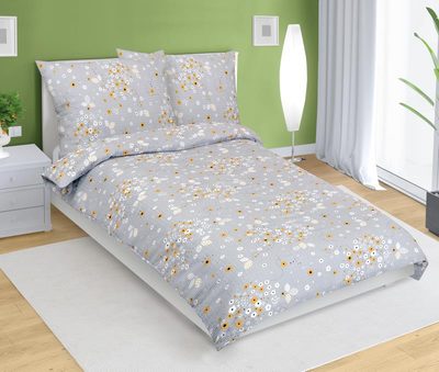 Krepové povlečení Šedá 80/905{% if product.brand.name %} – Bellatex{% endif %}