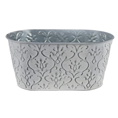 Květináč plechový ovál K3417/2 - 28 × 13 × 12 cm{% if product.brand.name %} – Morex{% endif %}