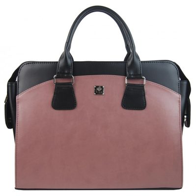 LC-01 starorůžová matná dámská kabelka pro notebook do 15.6 palce{% if product.brand.name %} – PUNCE{% endif %}