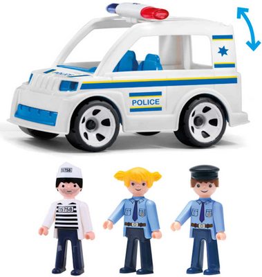 IGRÁČEK MultiGO Trio Policie set auto + 3 figurky s doplňky – fotka 1