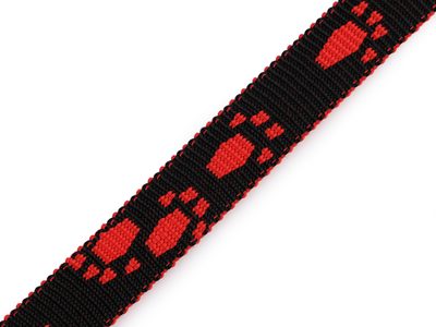 Popruh polypropylenový na vodítko / obojek šíře 15 mm METRÁŽ{% if variant.name %} – 2 červená{% endif %}