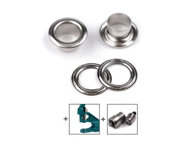 Průchodky s podložkou vnitřní Ø10 mm / vnější Ø17 mm 20 párů{% if product.brand.name %} – Galanterka{% endif %}
