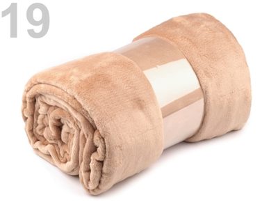 Deka Coral Fleece - 150x200 cm měkká{% if variant.name %} – 19 hnědá srnčí{% endif %}