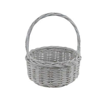 Proutěný košík bílý P2218/C - 28 cm{% if product.brand.name %} – Morex{% endif %}