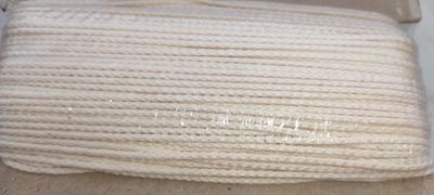 Bavlněný kulatý knot 2 mm, návin 50 metrů – fotka 1