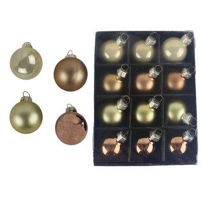 Vánoční dekorace, 12 ks S0354-29 - dia 3 cm{% if product.brand.name %} – Morex{% endif %}