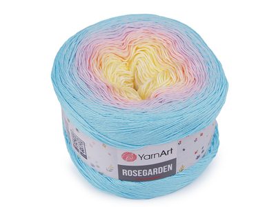 Bavlněná pletací příze Rosegarden 250 g{% if variant.name %} – 4 (311) modrá pomněnková{% endif %}