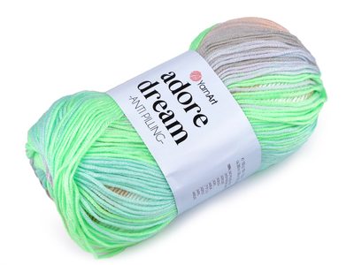 Pletací příze Adore Dream 100 g - 6 (1052) mint