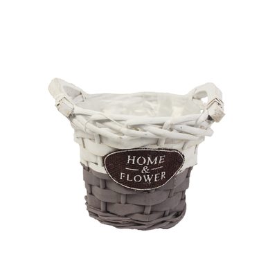 Obal bílo-hnědý pr. 15cm P0550/1 - dia 15 x 12 cm{% if product.brand.name %} – Morex{% endif %}