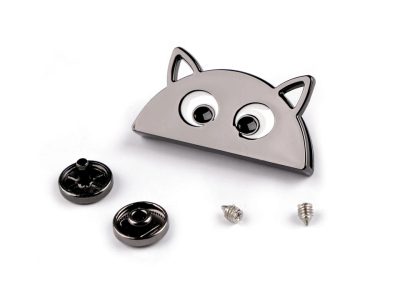 Zapínání na kabelku / peněženku 18x35 mm kočka{% if product.brand.name %} – Stoklasa{% endif %}