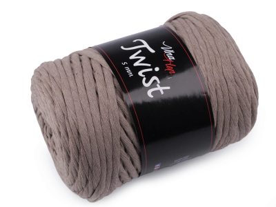 Bavlněná pletací příze Twist 500 g - 11 (8224) béžová