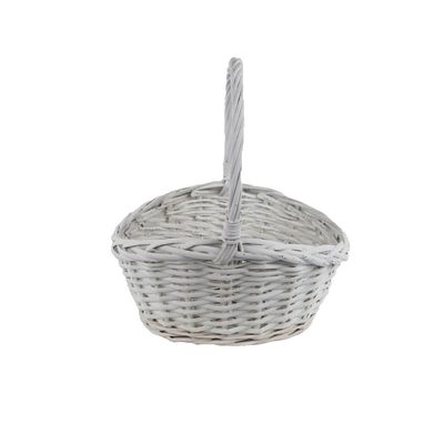 Proutěný košík bílý P2221/A - 26 cm{% if product.brand.name %} – Morex{% endif %}