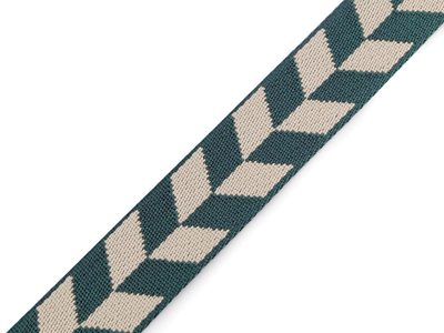 Popruh šíře 38 mm METRÁŽ{% if variant.name %} – 3 zelená šalvěj tmavá{% endif %}