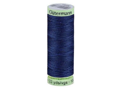 Polyesterové nitě Jeans návin 30 m{% if variant.name %} – 013 modrá pařížská tmavá{% endif %}