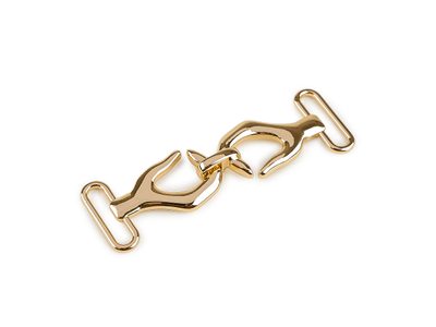 Ozdobné zapínání šíře průvleku 20 mm{% if variant.name %} – 2 zlatá klasik{% endif %}