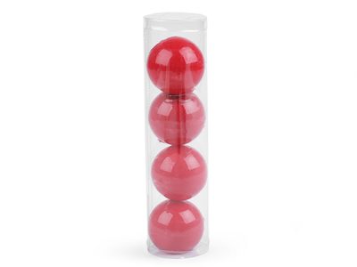 Svíčky koule v tubě 4 ks Ø4,5 cm{% if product.brand.name %} – Stoklasa{% endif %}