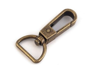 Kovová karabina průvlek 20 mm{% if variant.name %} – 2 staromosaz{% endif %}